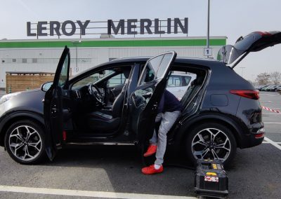 Nettoyage de voiture pour les salariés de Leroy Merlin