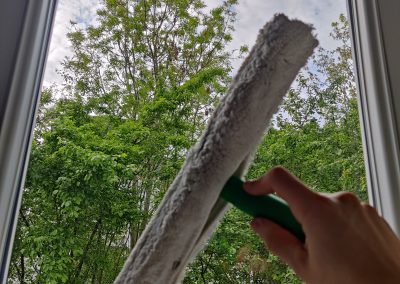 Nettoyer les vitres sans traces